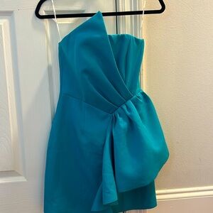 ELLIATT DRESS SIZE XS, teal, mini